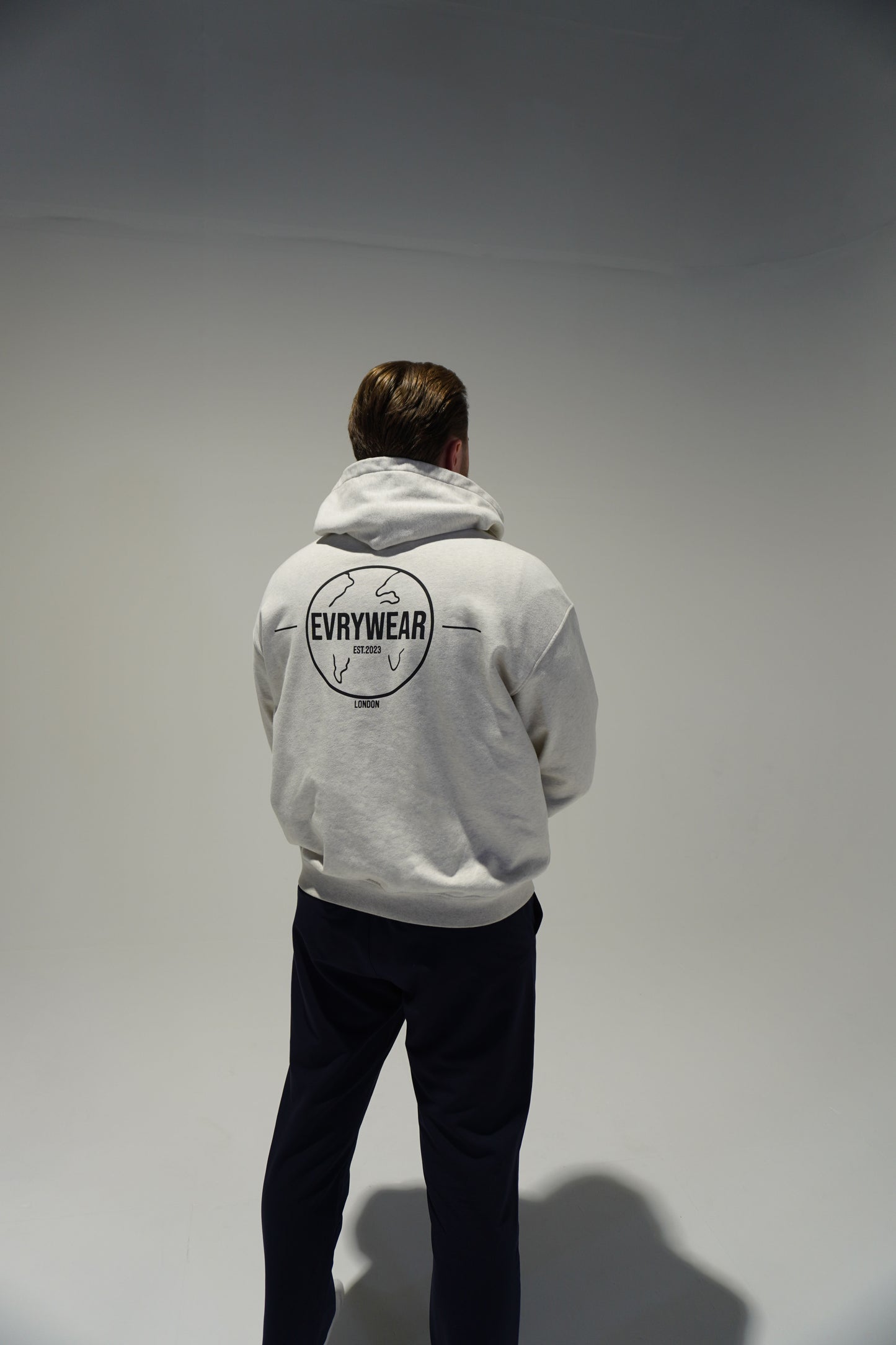 EVRYWEAR Oversized Hoodie - Oat Grey - EVRYWEAR